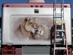 Lion Mural