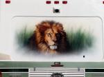 Lion Mural