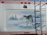 Wolf Mural