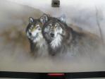 Wolf Mural