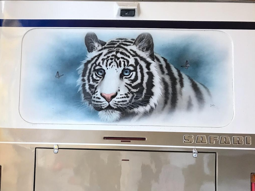 tiger Mural