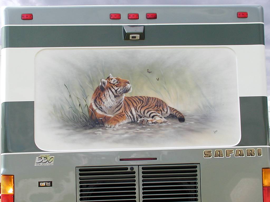 tiger Mural