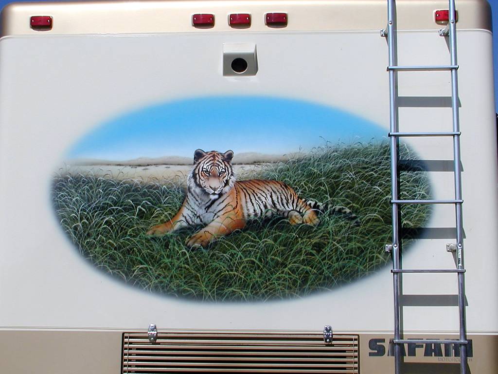 tiger Mural
