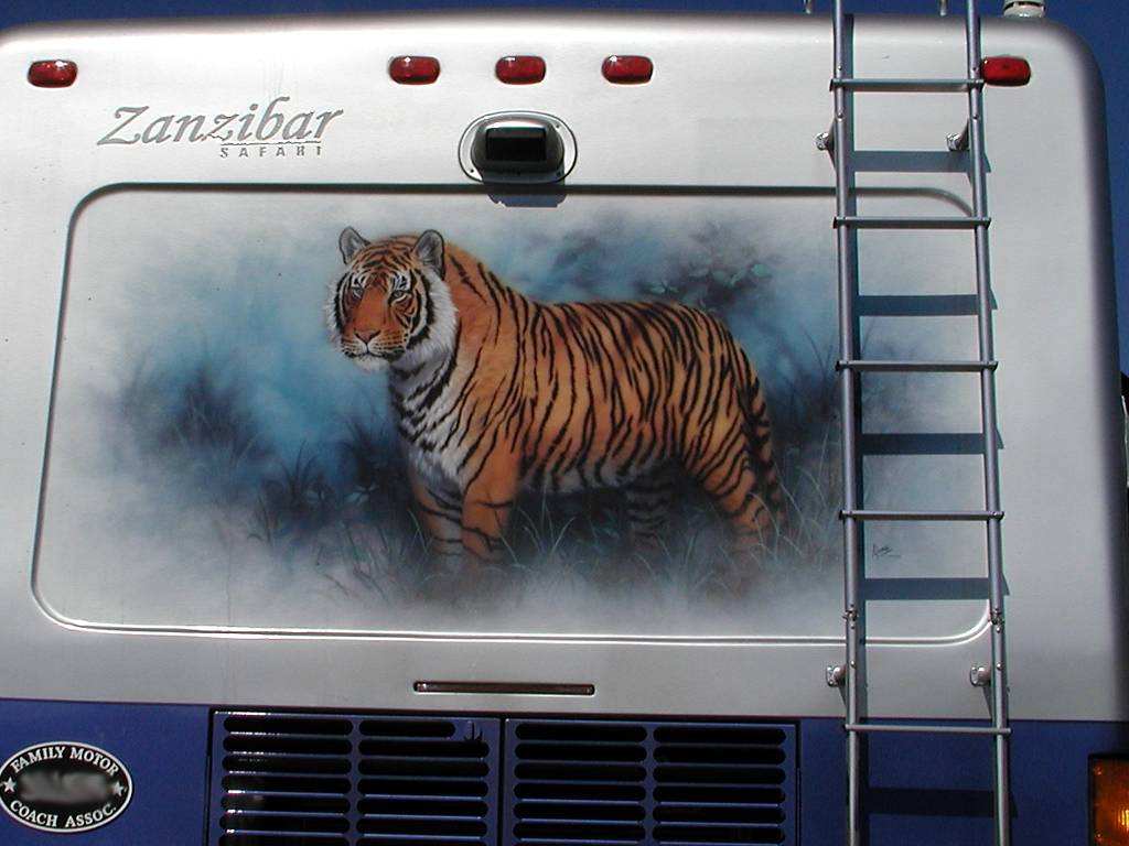 tiger Mural