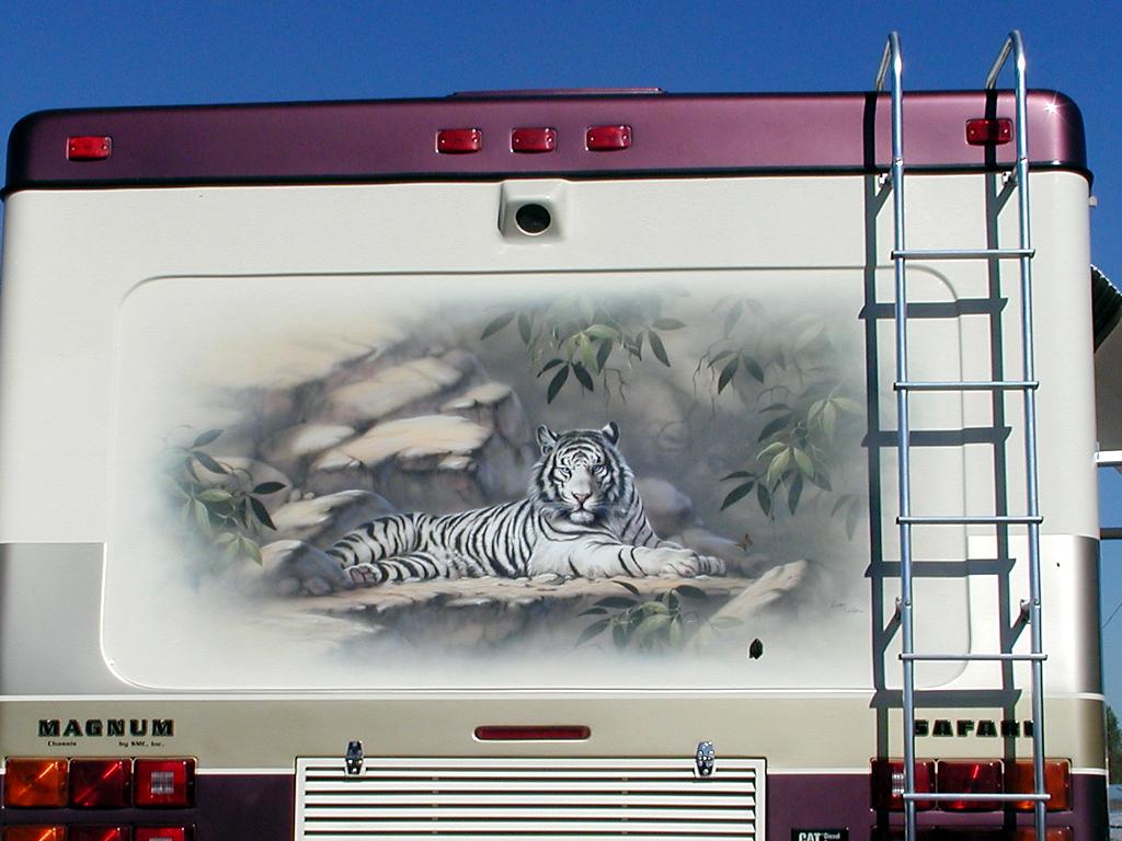 tiger Mural