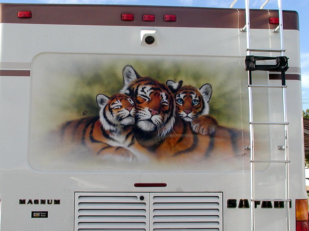 tiger Mural