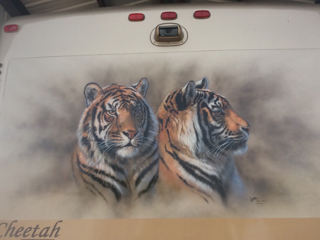 tiger Mural